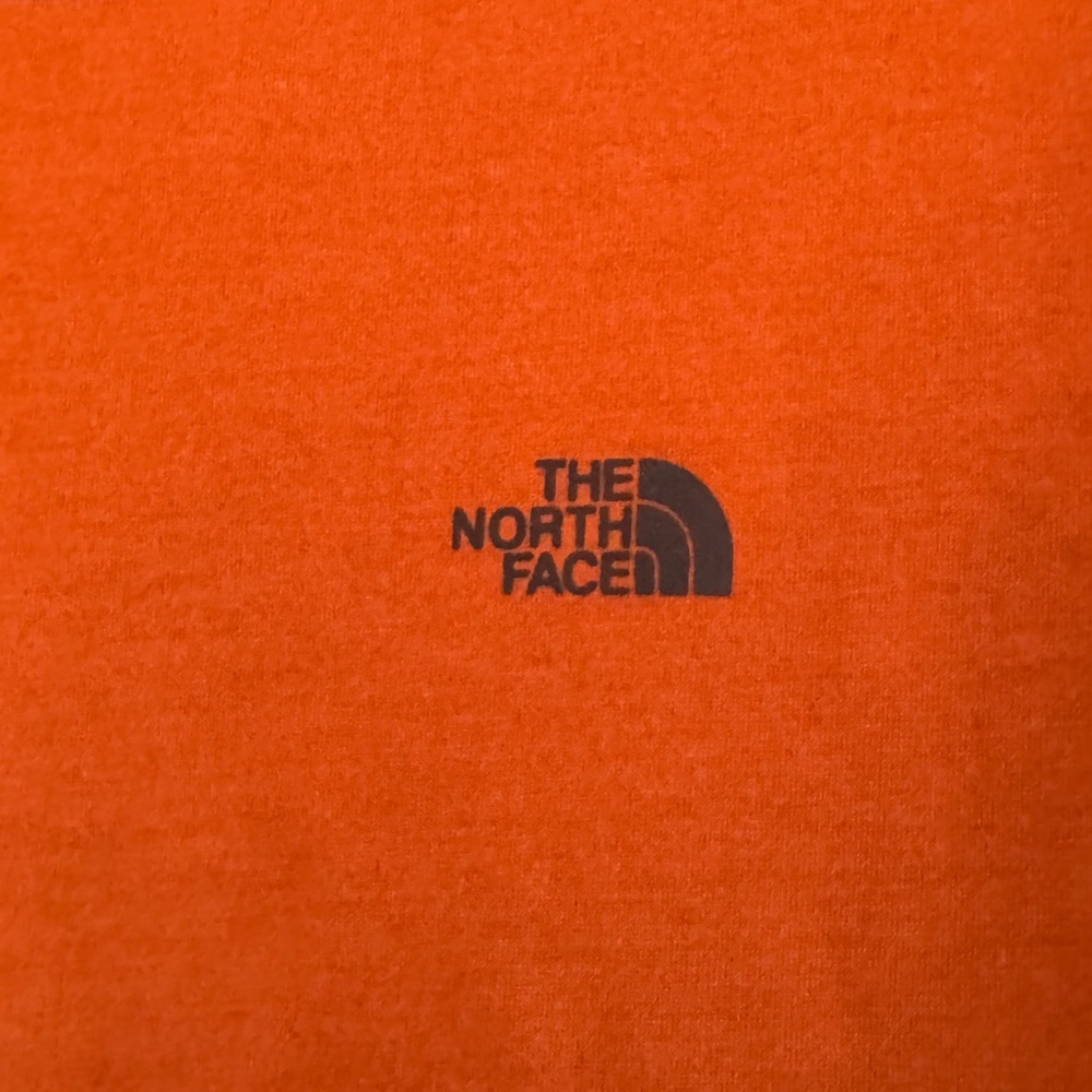 The North Face Vapor Wick Orange Long Sleeve Tee - Picture 3 of 5